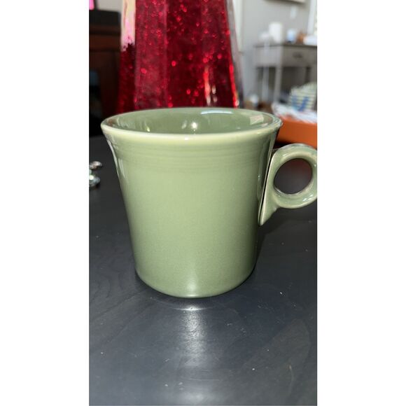 Like New Fiesta Sage Green Mug (Intro 2015) with Ring Handle - Picture 5 of 5